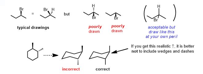 molecular model set - drawing correctly