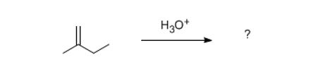 electrophilic addition hydration problem